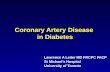 Coronary Artery Disease in Diabetes