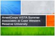 Case Western Reserve AmeriCorp VISTA Summer Associate Presentation 2012