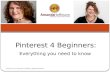 Pinterest 4 beginners