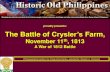 The historic War of 1812 Battle of Crysler's Farm