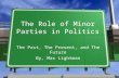 The Role of MInor Parties in Politics