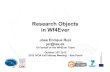 Research Objects in Wf4Ever