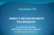 3  Direct Measurement Techniques