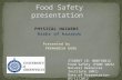 Food safety presentation new