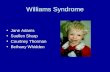 Williams Syndrome Disability Presentation
