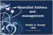 Bronchial asthma and management  RRT