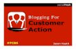 Blogging For Customer Action