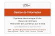 Gestion de l'Information CDT Aisne