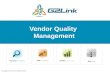 Vendor quality management