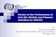 UCC Annual Sector review presentation
