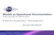 EclipseConEurope2012 SOA - Models As Operational Documentation