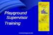 Playground  Supervision Training