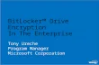 SVR-T328 BitLocker Drive Encryption in the Enterprise