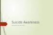 Second Chance Suicide Awareness