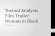 Film trailer woman in black textual analysis