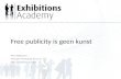 Exhibitions academy 28 oktober - presentatie Wim Weijmans