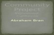 Abraham   Neighborhood History Project