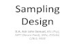4.sampling design