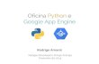Oficina Python e Google App Engine