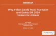 Webinar: Why India's [draft] Road Transport and Safety Bill 2014 matters for citizens
