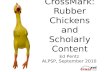 CrossMark: Rubber Chickens and Scholarly Content