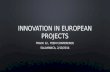 Presentation: Innovations in European Education