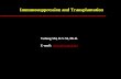 Immunosuppression and Transplantation