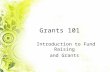 Introduction to Fundraising and Grants