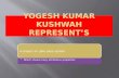 Yogesh kumar kushwah represent’s