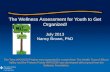 Way2-Go - The Wellness Assessment for Youth to Get Organized!