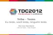 Palestra   eu testo voce testa ninguem testa- TDC2012 - Goiânia
