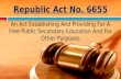 Republic act no. 6655