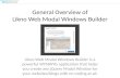 Generel overview of Likno Web Modal Windows Builder