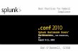 Federal Compliance with Splunk on Hetergeneous Networks (Splunk User Conference 2010)