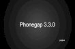 Phonegap 3.3.0