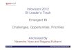 Compegence: Nagaraj Kulkarni and Narendra Vaze - Emergent BI - Challenges, Opportunities, Priorities_InfoVision2012_2012_oct