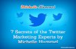 7 Secrets of the Twitter Marketing Experts