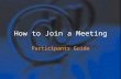 Join a WebEx Meeting