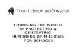Education software providers can add FrontDoorSoftware to generate millions of dollars of funding for schools.