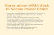 AOSA Advocacy Presentation