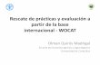 Rescate de prácticas y evaluación a partir de la base internacional - WOCAT - Olman Quirós