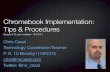 Chromebook Implementation: Tips & Procedures
