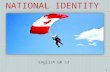 English presentation national identity