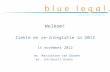 Seminar Ziekte en Re-integratie Blue Legal