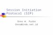 Ppt Session Initiation Protocol 1 2002