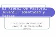 El Asesor de Pastoral Juvenil: Identidad y Tareas Instituto de Pastoral Juvenil de Venezuela (IPJV)
