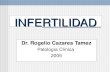 INFERTILIDAD Dr. Rogelio Cazares Tamez Patología Clínica 2005.