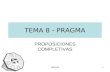 IAENUS1 TEMA 8 - PRAGMA PROPOSICIONES COMPLETIVAS.