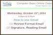 Self help online class Gmail 3 Email basic