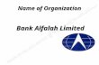 organizational behaviour of  Bank AlFalah
